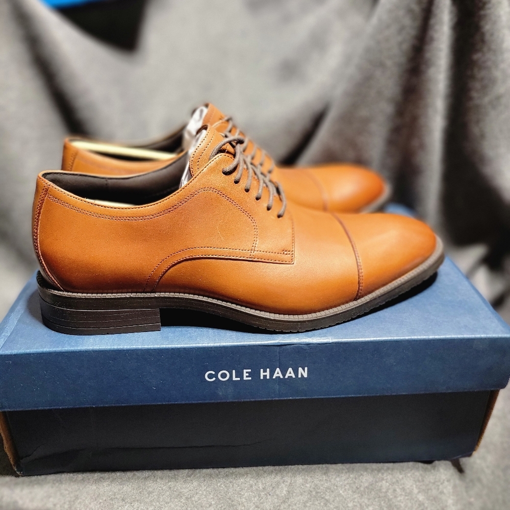 Cole Haan ME Cap Oxford British Tan 8.5M